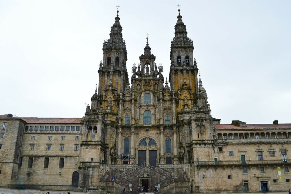 espana galicia santiago compostela catedral